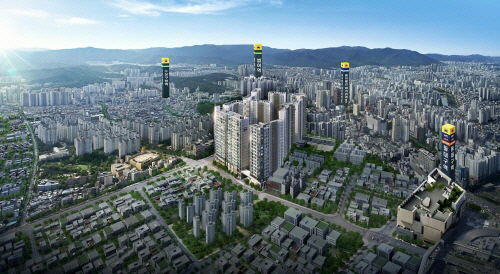 더 팰리스트 데시앙 항공조감도